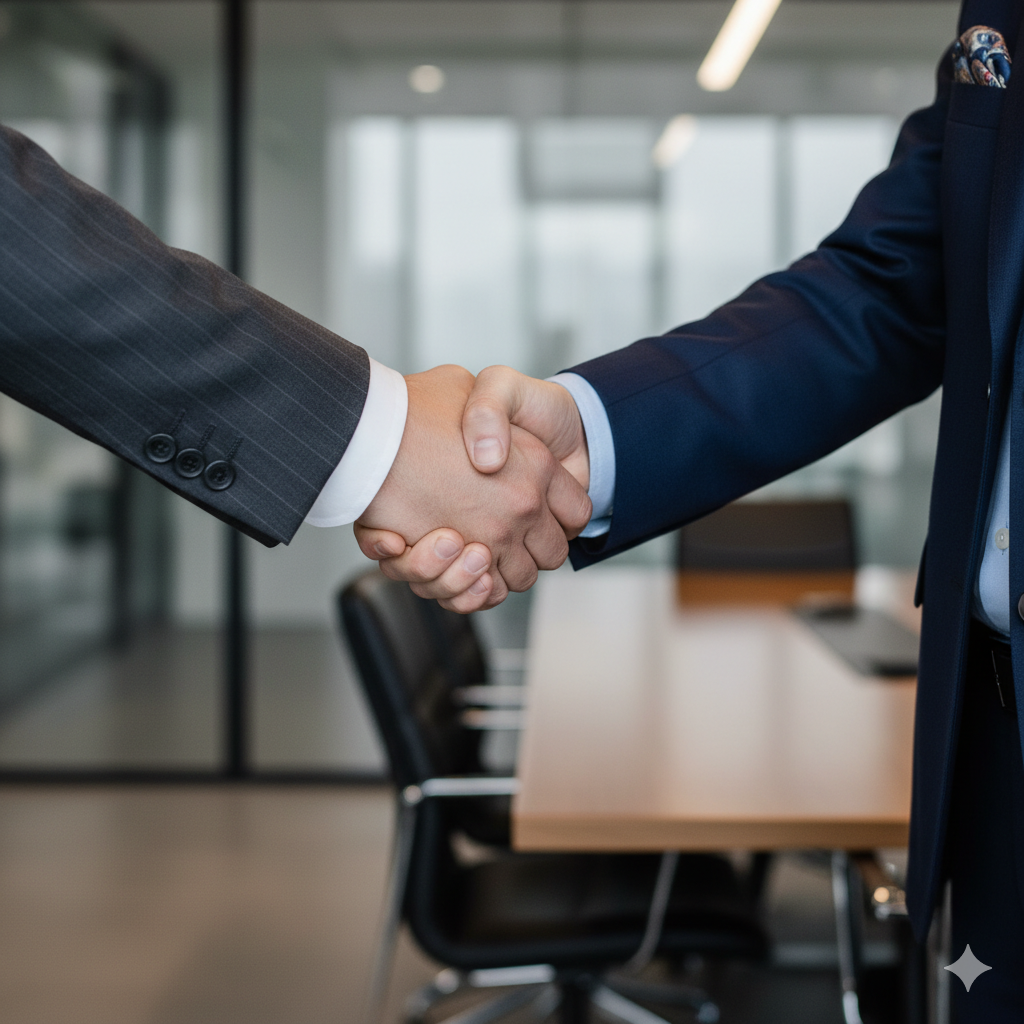 Manos en señal de trato - Standom